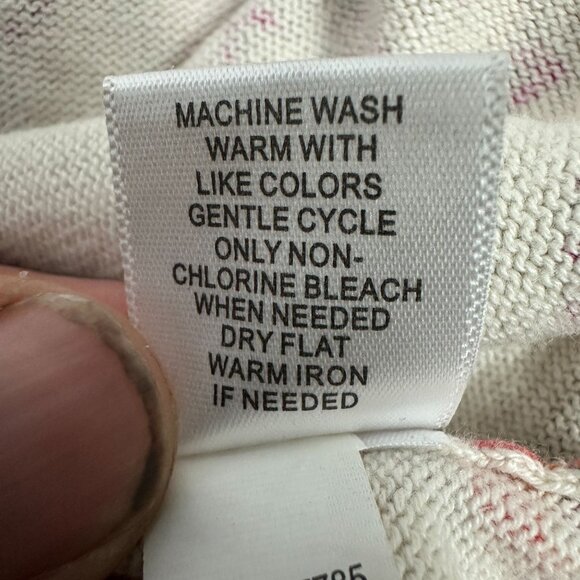 Croft & Barrow Womens Medium 100% Cotton 3/4 Sleeve Button-Up Top - Picture 6 of 6